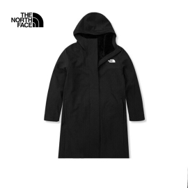 TheNorthFace北面中长款风衣女23秋冬防风防泼水抓绒保暖外套83SW