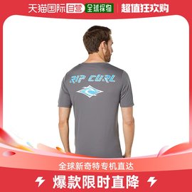 香港直邮潮奢 rip curl 男士Surflite UV 标志短袖泳装