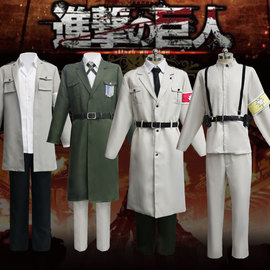 进击的巨人cos服调查兵团团服马莱军官候补战士艾伦耶格尔cosplay