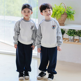 小学生校服春秋套装学院风幼儿园园服运动衫一年级儿童班服两件套