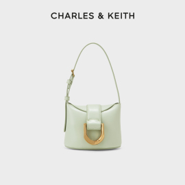 CHARLES＆KEITH CK2-10781870珍巧Gabine薯条包水桶包斜挎包女