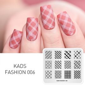 kadsfashion01-24美甲，印花板泼墨建筑风景，项链羽毛点机器人