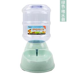 宠物自动饮水器喂食器，秸秆大容量3.5l狗狗饮水y碗喂食盆猫狗