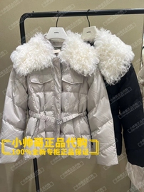  1TC4337940 9Y欧时力2023年冬羊毛皮毛领收腰羽绒服