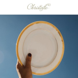 CHRISTOFLE 昆庭 Malmaison 马勒梅松城堡系列甜点面包主餐盘
