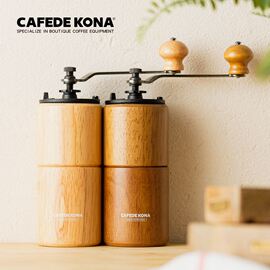 cafedekona手动磨豆机，手冲咖啡豆研磨机家用手摇磨粉器中国台湾