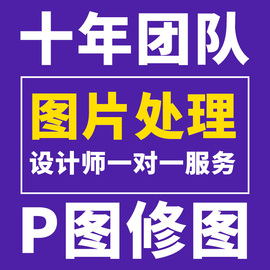 p批图片处理专业ps去水印，制作pdf无痕，修图抠扣图改数字做作图精修