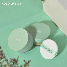 holdlive水蜜粉哑光雾感薄荷，散粉定妆持久控油遮瑕防水防汗保湿