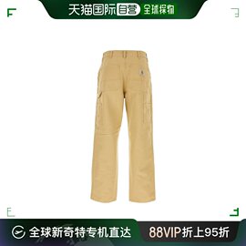 香港直邮潮奢 CARHARTT WIP 男士芥末黄牛仔双及膝裤子