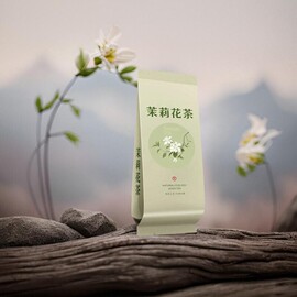 高档茶叶包装袋定制长款子，铝箔袋独立分装公版茉莉花茶通用小泡袋