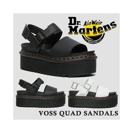 日本直邮Dr.Martens 女士 VOSS 四边凉鞋 26725001 26725100