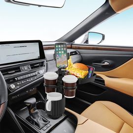 车载餐盘托盘杯架位汽车水杯位饮料咖啡食品置物小餐桌车用水杯架