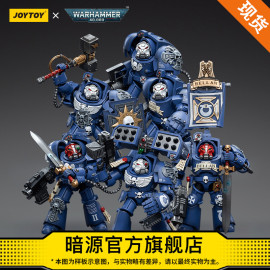 JOYTOY暗源战锤40K极限战士终结者卡萨兰兄弟1：18可动模玩手办