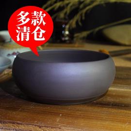 紫砂茶洗功夫茶具配件茶道茶杯，洗水洗茶碗茶渣水盂大小笔洗烟灰缸