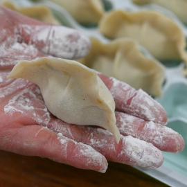 村上手作手工水饺口味清淡3盒装不添加鸡精味精调味