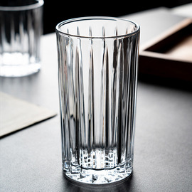 onlycook高级感水晶玻璃水杯创意，透明杯子牛奶杯，家用威士忌酒杯
