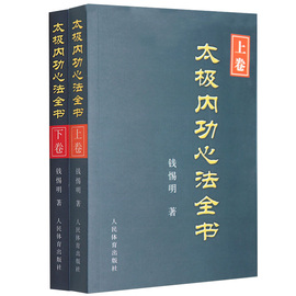 正版太极内功心法全书(上下卷) 体育运动养生健身少林武术功夫传统武术线描图文版教程书籍