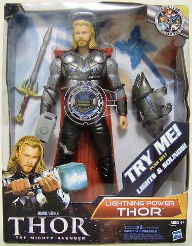 【孩仕宝】玩具模型 漫画英雄 雷神托尔 10寸 带声光 复仇者联盟