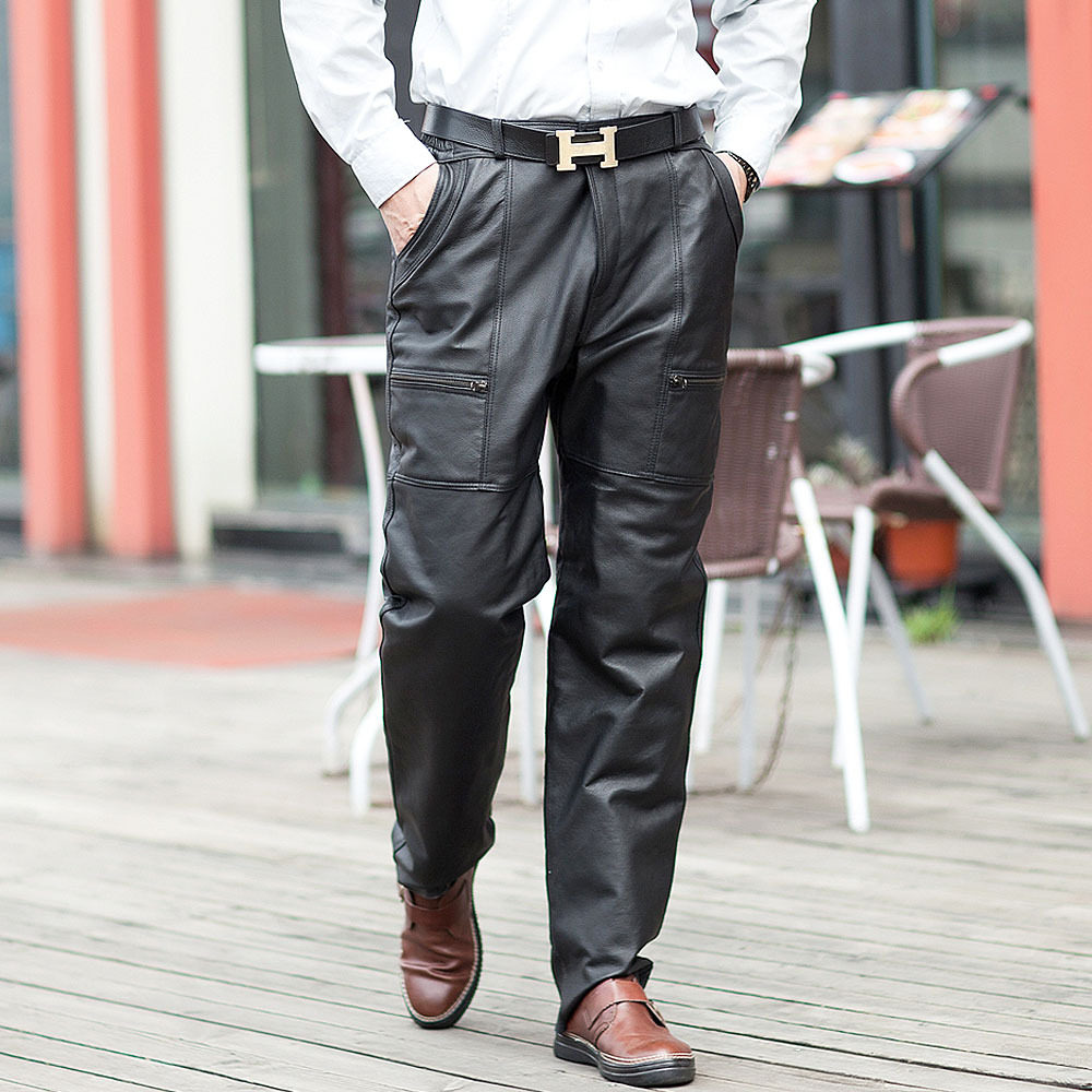 Pantalon cuir homme droit TUCANO - Ref 1493354 Image 1