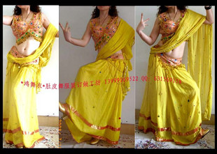 印度服装 鸿舞衣印度舞服装 民族服装 舞台演出服装 演出服舞蹈服装