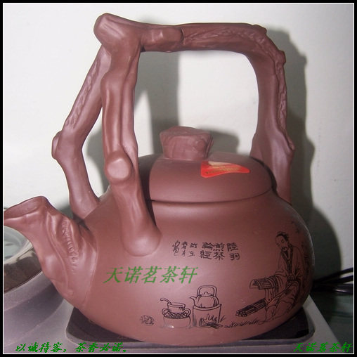 时尚环保紫砂电磁炉茶具耐热壶