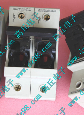 Ferraz Shawmut 2单元 50A 690V 导轨安装 保险丝座 熔断器座