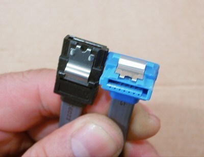 美国品牌高速sata线一头弯头直头