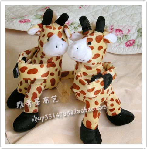 《皇冠信誉》雅秀居布艺/卡通类窗帘花/窗帘绑扣/驴子