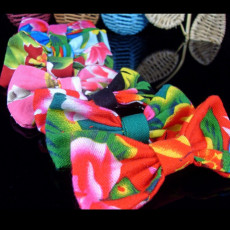 单层蝴蝶结 弹簧夹 发夹/发卡/发饰/头饰-八色入