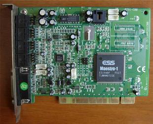 Ess Technology Es1983s Maestro-3i Pci Audio