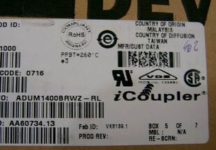 热销ADUM1400CRW,ADUM1400CRWZ,ADUM1400隔离芯片