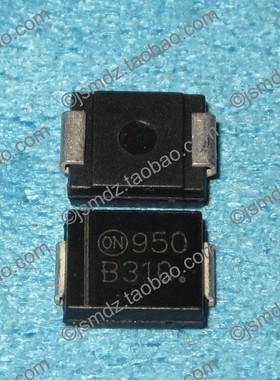 冲皇冠B310 SB310 DO-214AB(SMC) 贴片肖特基二极管 肖特基3A100V