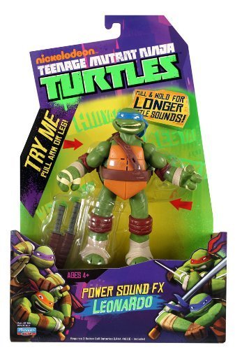 【孩仕宝】玩具模型忍者神龟 TMNT 2012版达芬奇 Leo发声款-封面