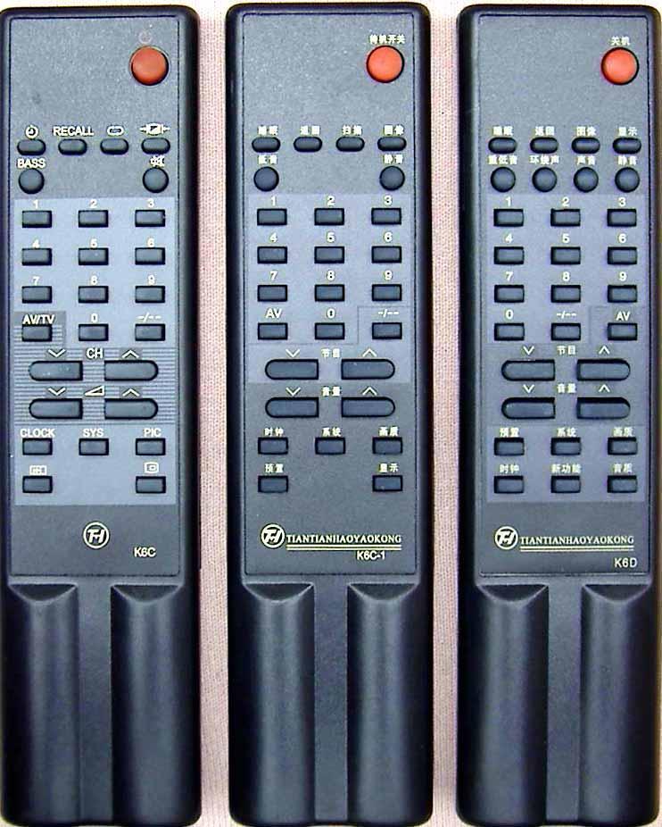 長虹彩電原裝遙控器(K6C、K6C-1、K6D)長虹電視機遙控器
