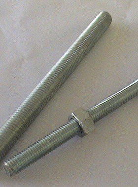 不绣纲牙条 丝杆 全螺纹丝杆 通丝 牙棒 全牙螺杆m18x1000mm