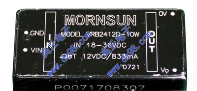 MORNSUN VRB2412D-10W 24V转12V 10W 隔离电源模块