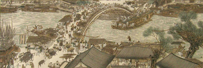 苏绣DIY套件 古画 清明上河绣线