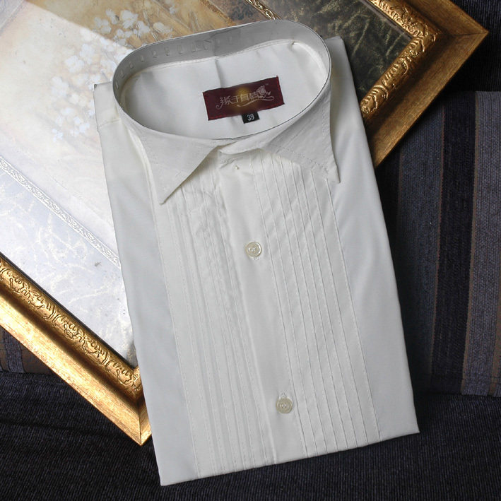 男士婚禮燕子領襯衣小尖領系領結大合唱演出主持人燕尾服襯衫婚禮在類目 男裝, 襯衫中 - 來自Buy2taobao.com提供專業的淘寶代購服務