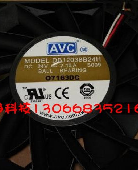 原装AVC DB12038B24H 12038 DC24V 2.1A 12cm 变频器散热风扇