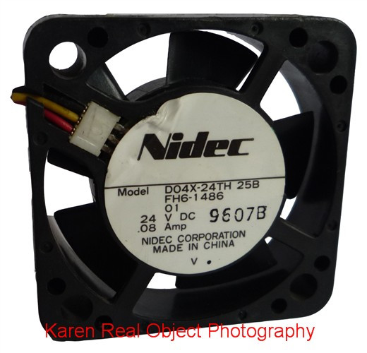 原装 Nidec 4010 DC24V 0.08A D04X-24TH 25B 工控机散热风扇