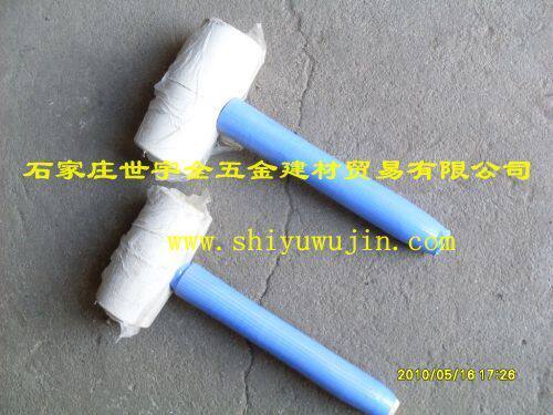 小号/中号/大号/特大号/450克 白皮锤 橡胶锤 木柄白皮锤 白胶锤