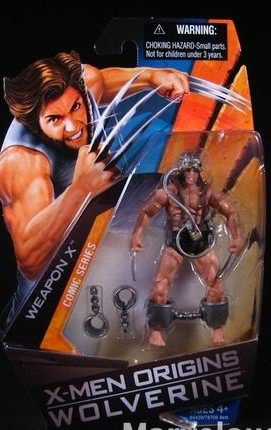 【孩仕宝】玩具模型 漫画英雄 x-man x战警 金刚狼 x武器