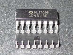 直插 DIP-16 CD4511BE HCF4511 HEF4511 CD4511BD 全新