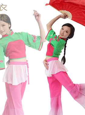 彩衣朵朵 新款六月清荷舞蹈原版服装 古典舞蹈服汉族民族服装女装
