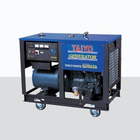 5kva日本大洋三相 4冲程车用柴油发电机 tdk27000te