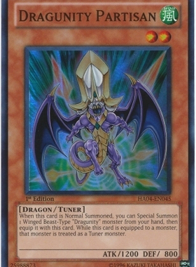 游戏王 美版 正版 - 龙骑兵团 重枪龙 Dragunity/面闪/HA04