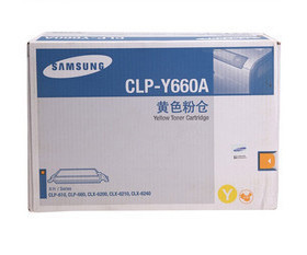 【原装】三星CLP-Y660A黄色粉盒 CLX-6210FX 6240FX 610ND