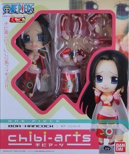 【孩仕宝】玩具模型海贼王 CHIBI-ARTS Q版粘土女帝波雅汉库克