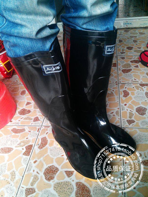 Chaussures - bottes caoutchouc homme - semelle tendon - Ref 962511 Image 1