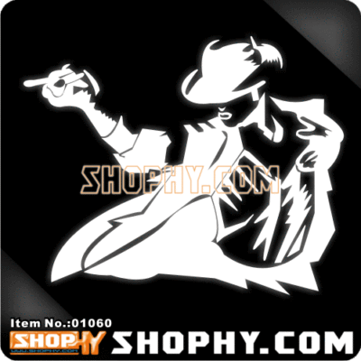 3M反光贴01060流行天王迈克尔杰克逊MichaelJackson16CM